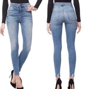 NWT Good American Good Waist Skinny Jeans Blue 262